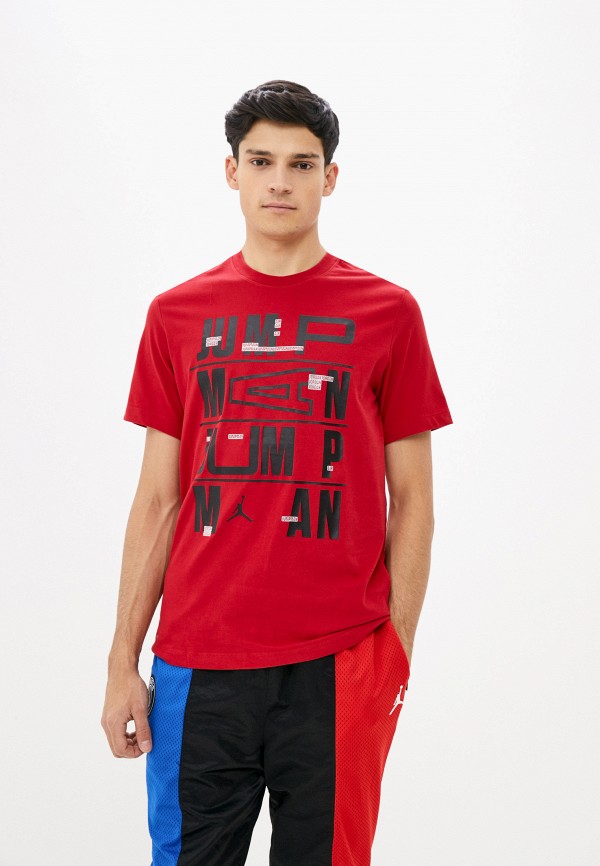 

Футболка Jordan, Красный, M J DFCT JUMPMAN SS CREW
