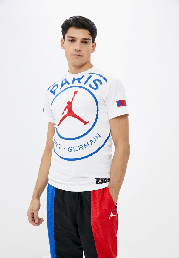 

Футболка Jordan, Белый, M J PSG SS LOGO TEE