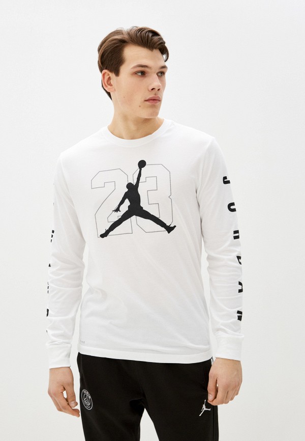 

Лонгслив Jordan, Белый, M JBSK LS TEE SP19 GX1