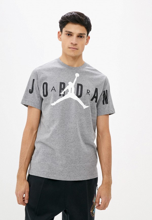 

Футболка Jordan, Серый, M J BRAND STRETCH SS CREW