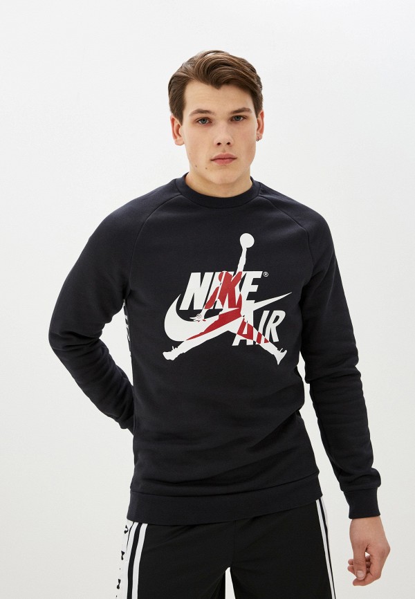 

Свитшот Jordan, Черный, M J JUMPMAN CLASSICS CREW