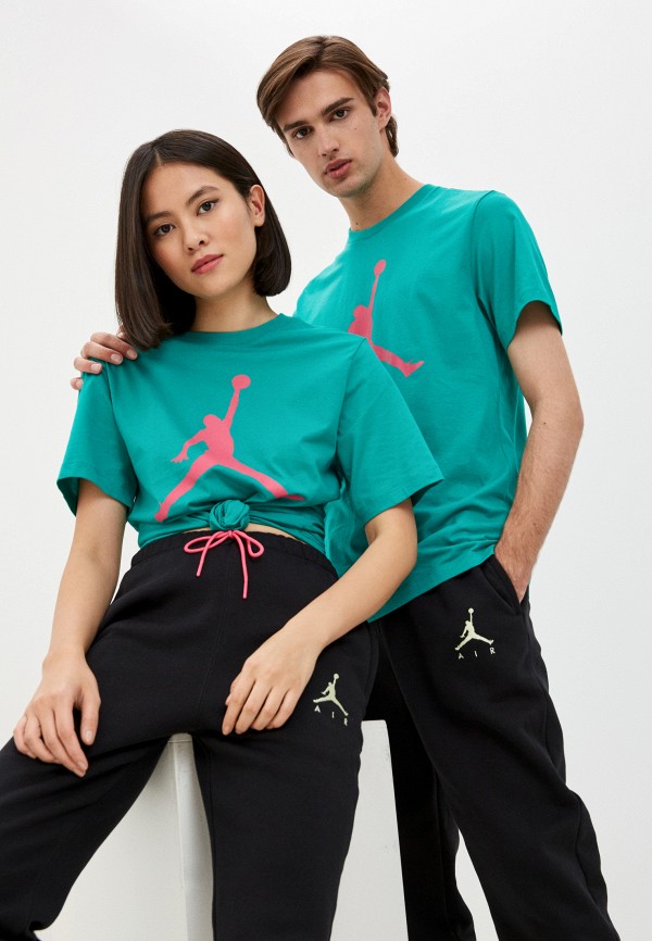 

Футболка Jordan, Бирюзовый, M J JUMPMAN FILL SS CREW