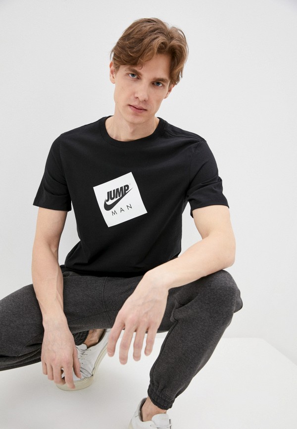

Футболка Jordan, Черный, M J JUMPMAN BOX SS CREW