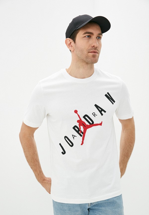 

Футболка Jordan, Белый, M J HBR STRETCH SS CREW