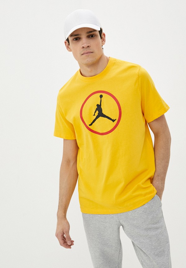 

Футболка Jordan, Желтый, M J R SPRT DNA HBR SS CREW 2