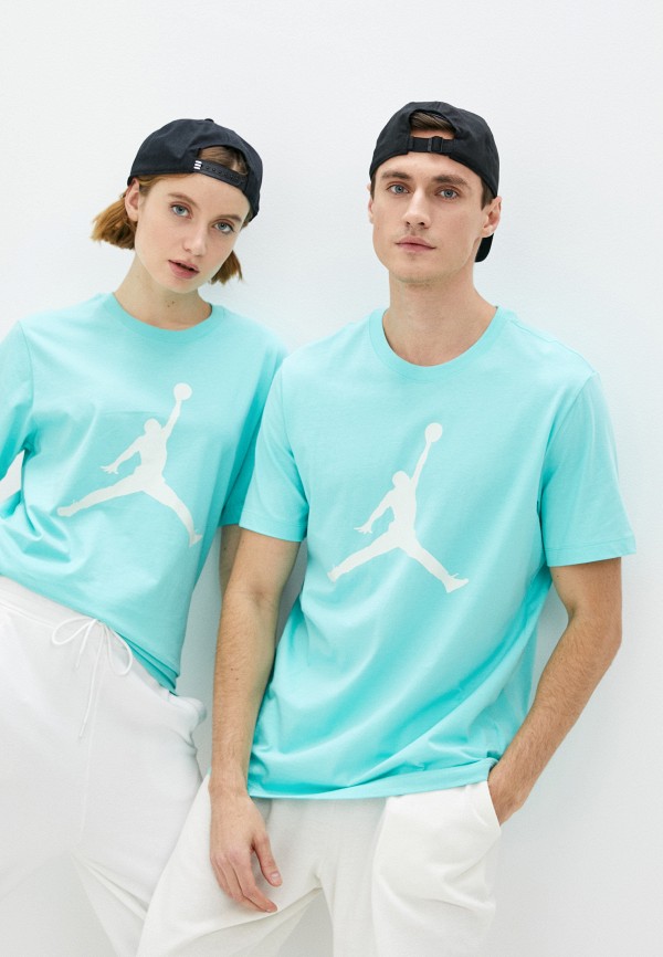 

Футболка Jordan, Бирюзовый, M J JUMPMAN SS CREW