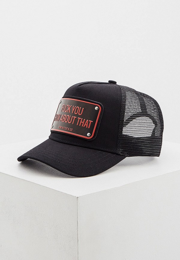 

Бейсболка John Hatter & Co, Черный