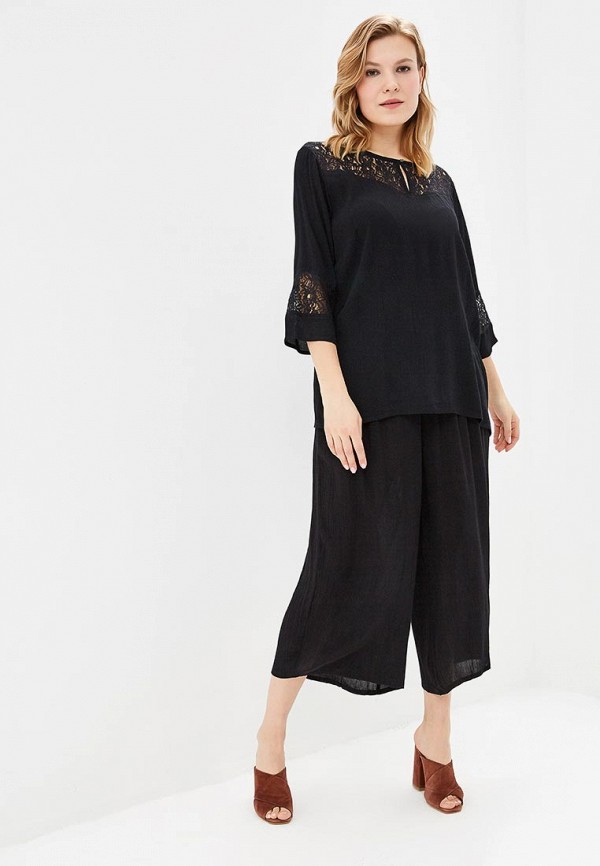 

Блуза Junarose; Junarose JU008EWDRFW2, Черный