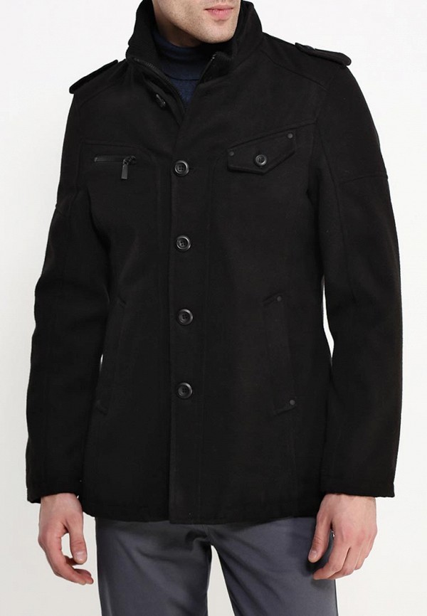 Пальто Justboy черного цвета