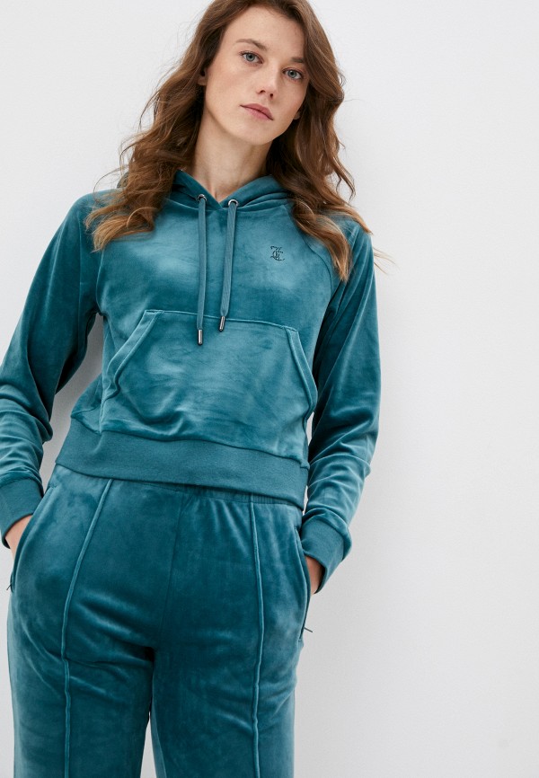 

Худи Juicy Couture, Бирюзовый, SALLY