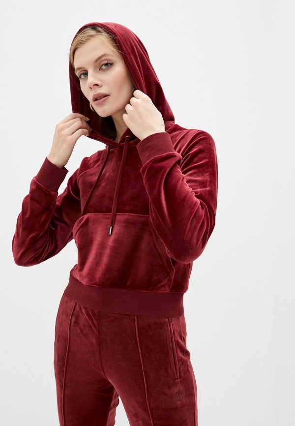 

Худи Juicy Couture, Бордовый, SALLY