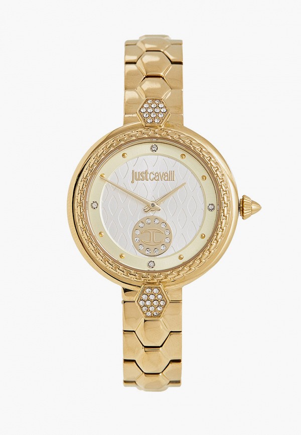 

Комплект Just Cavalli, Золотой, часы и браслет