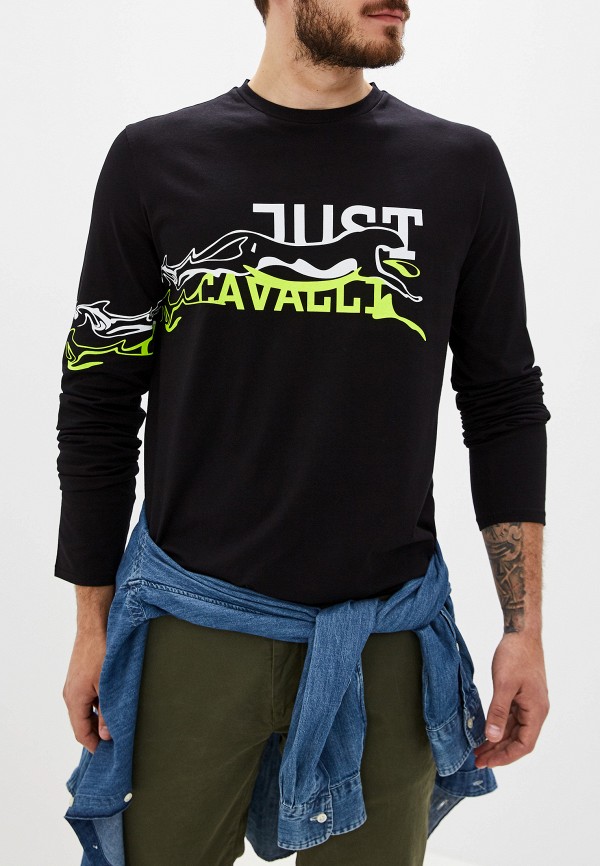 

Лонгслив Just Cavalli, Черный