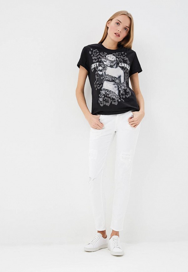 

Футболка Just Cavalli; Just Cavalli JU662EWDMOG4, Черный