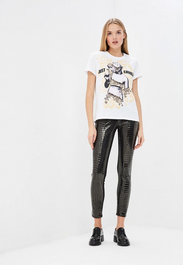 

Футболка Just Cavalli; Just Cavalli JU662EWDMOG5, Белый