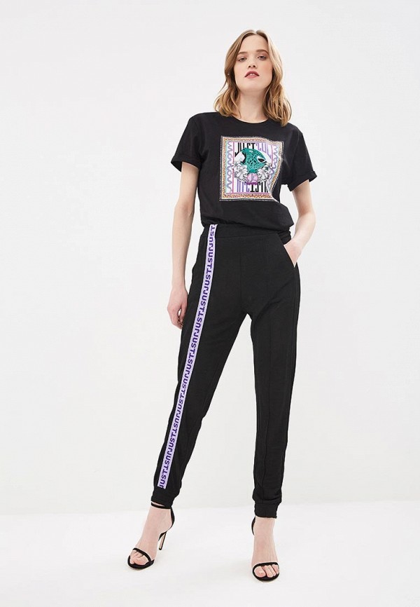 

Брюки Just Cavalli; Just Cavalli JU662EWDMOP1, Черный