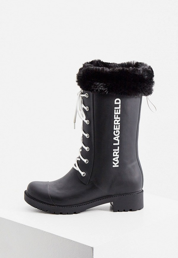 

Резиновые сапоги Karl Lagerfeld, Черный