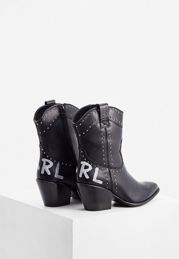 

Ботильоны Karl Lagerfeld, Черный, Karl Lagerfeld KA025AWLRKM1