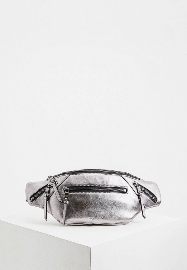 

Сумка поясная Karl Lagerfeld, Серебряный, Karl Lagerfeld KA025BWHVEF2