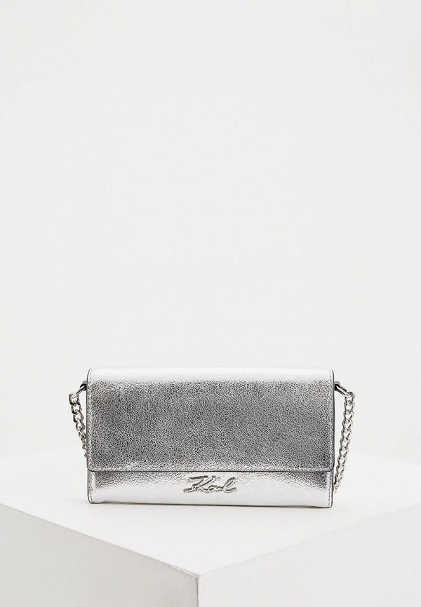 

Клатч Karl Lagerfeld, Серебряный, Karl Lagerfeld KA025BWHVEG6