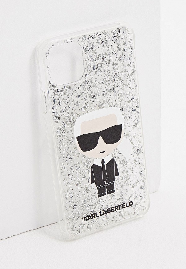 

Чехол для iPhone Karl Lagerfeld, Серебряный, 11 PRO MAX