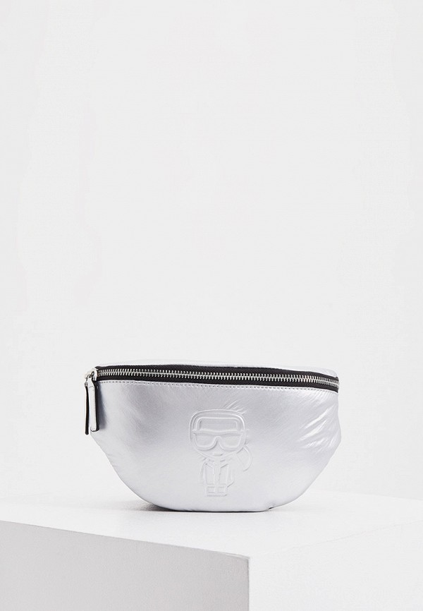 

Сумка поясная Karl Lagerfeld, Серебряный, IKONIK