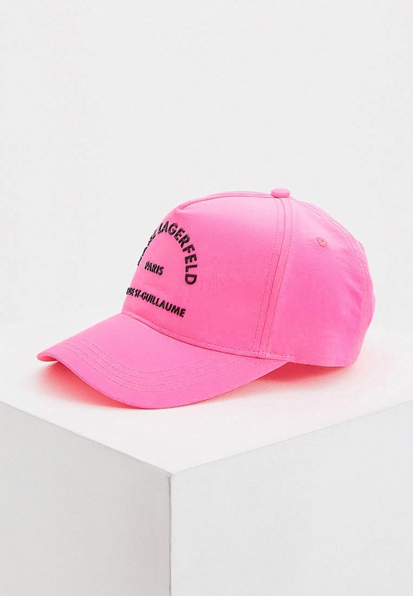 

Бейсболка Karl Lagerfeld, Розовый, LEISURE
