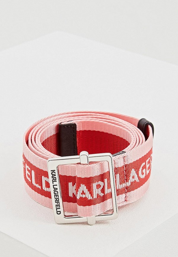 

Ремень Karl Lagerfeld, Розовый