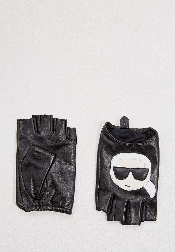 

Митенки Karl Lagerfeld, Черный, IKONIK