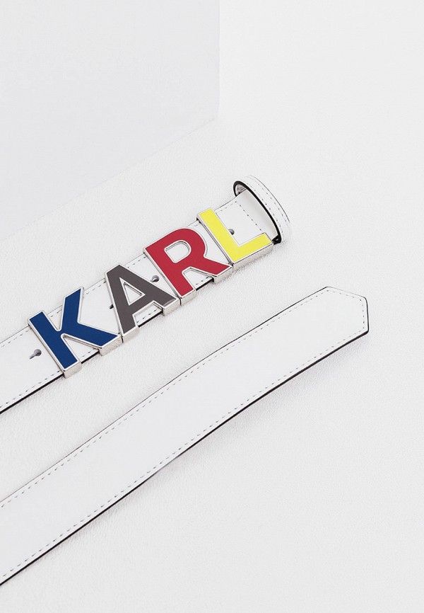 

Ремень Karl Lagerfeld, Белый