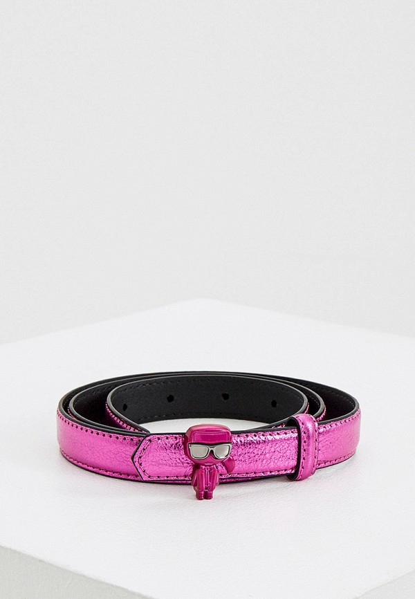 

Ремень Karl Lagerfeld, Розовый, Karl Lagerfeld KA025DWLSEF9