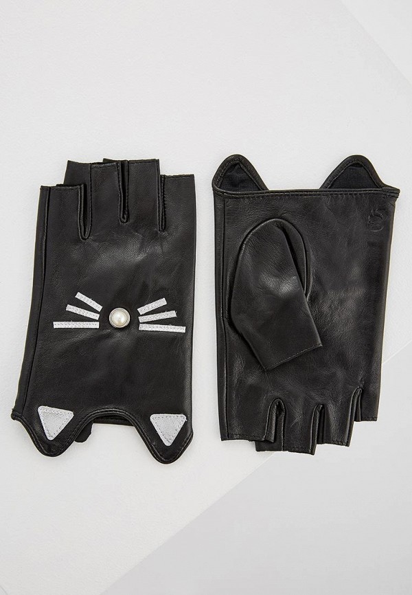 

Митенки Karl Lagerfeld, Черный