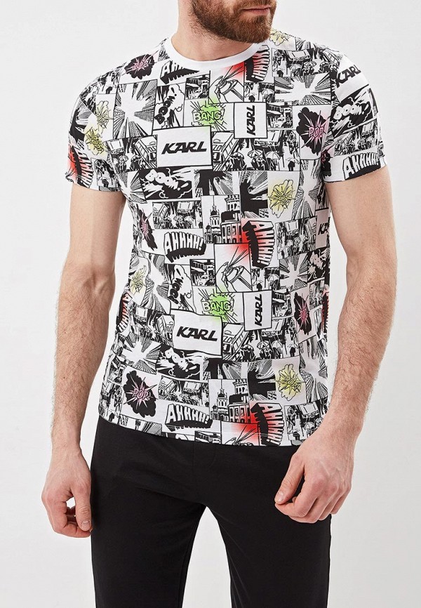 

Футболка Karl Lagerfeld, Karl Lagerfeld KA025EMEHWM8, Мультиколор