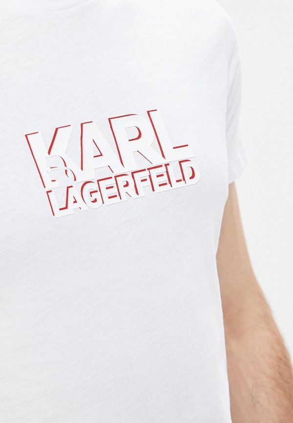 

Футболка Karl Lagerfeld; Karl Lagerfeld KA025EMEHWN3, Белый