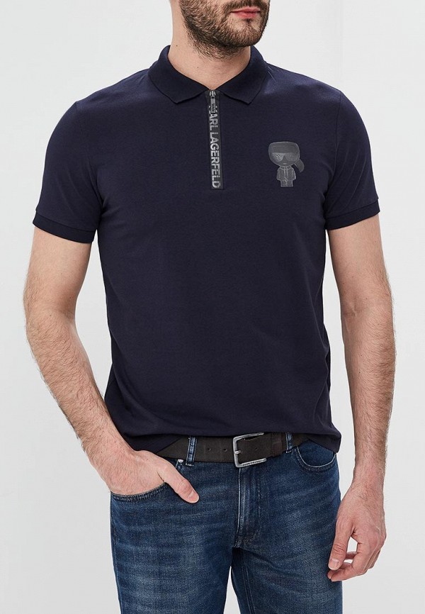 

Поло Karl Lagerfeld, Синий