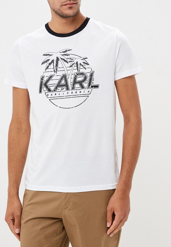 

Футболка Karl Lagerfeld, Белый, KARLIFORNIA CAPSULE
