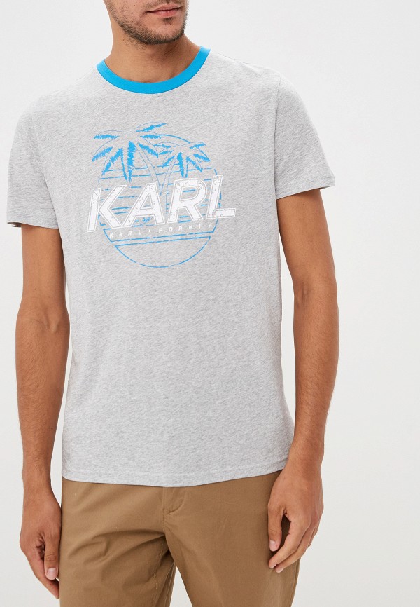 

Футболка Karl Lagerfeld, Серый, KARLIFORNIA CAPSULE