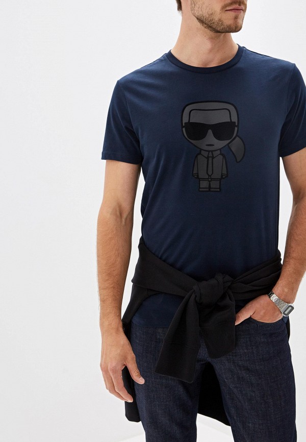 

Футболка Karl Lagerfeld, Синий