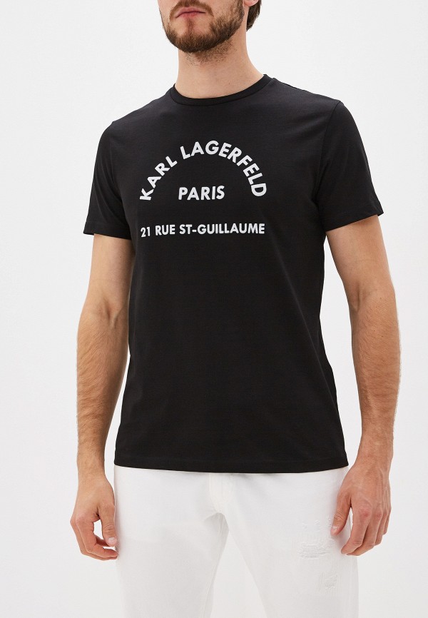 

Футболка Karl Lagerfeld, Черный, Karl Lagerfeld KA025EMFHNN6