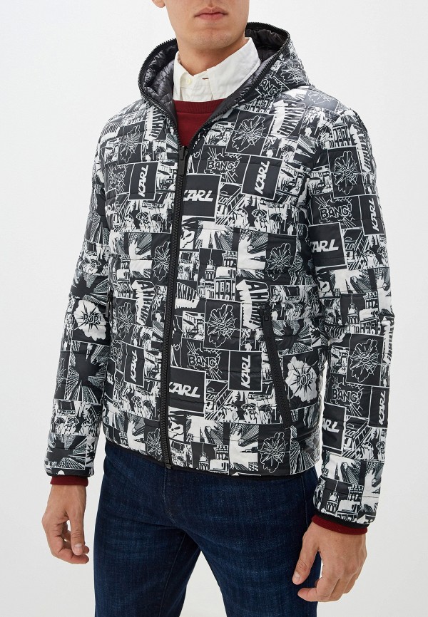 

Пуховик Karl Lagerfeld, Черный, Karl Lagerfeld KA025EMFHNU6