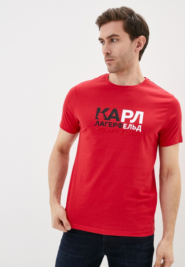 

Футболка Karl Lagerfeld, Красный