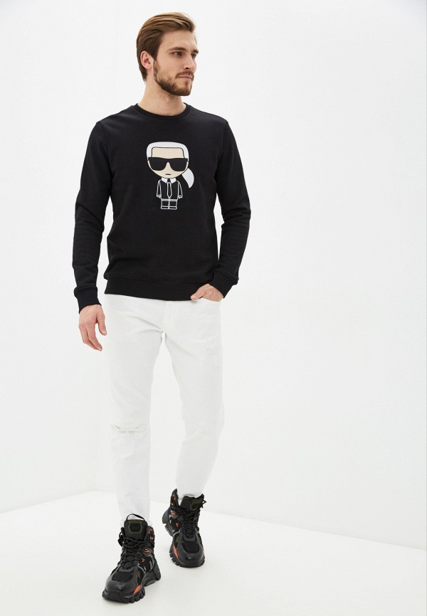 

Свитшот Karl Lagerfeld, Черный, Karl Lagerfeld KA025EMIEZK8