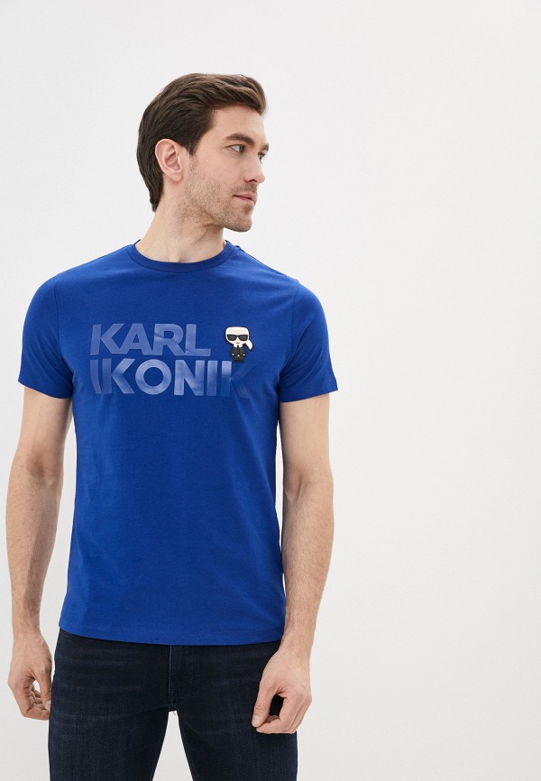 

Футболка Karl Lagerfeld, Синий, Karl Lagerfeld KA025EMIEZM9