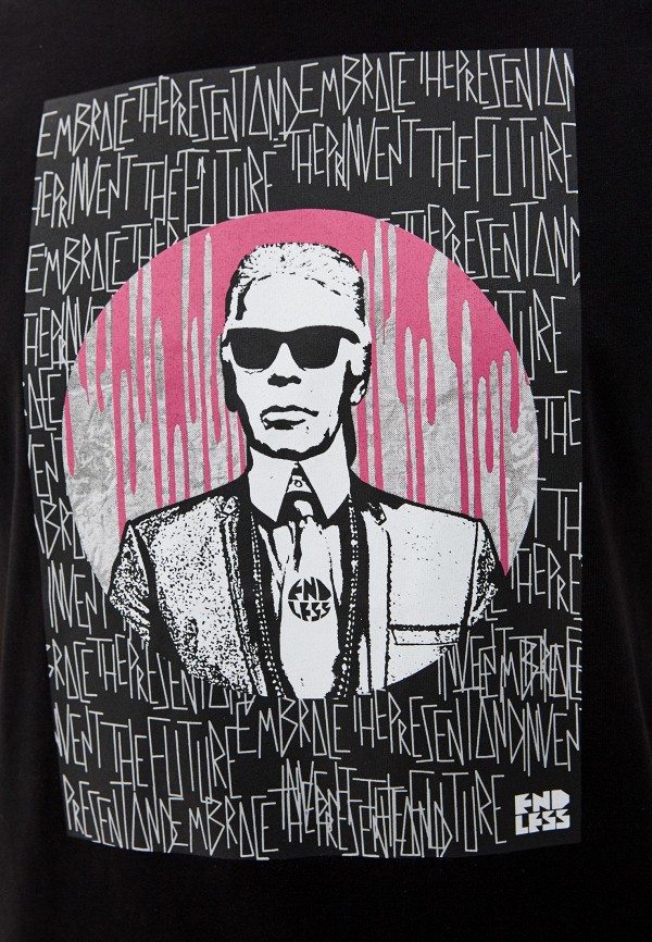 

Футболка Karl Lagerfeld, Черный, Karl Lagerfeld KA025EMIEZO8