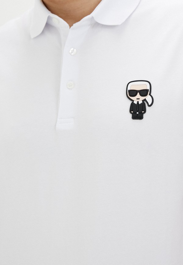 

Поло Karl Lagerfeld, Белый, Karl Lagerfeld KA025EMIEZP6
