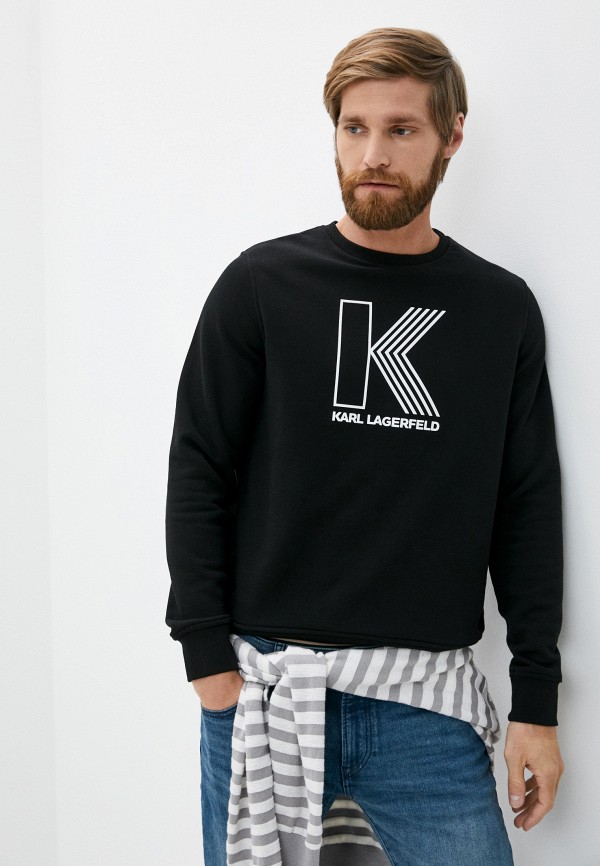 

Свитшот Karl Lagerfeld, Черный, Karl Lagerfeld KA025EMJXNH1