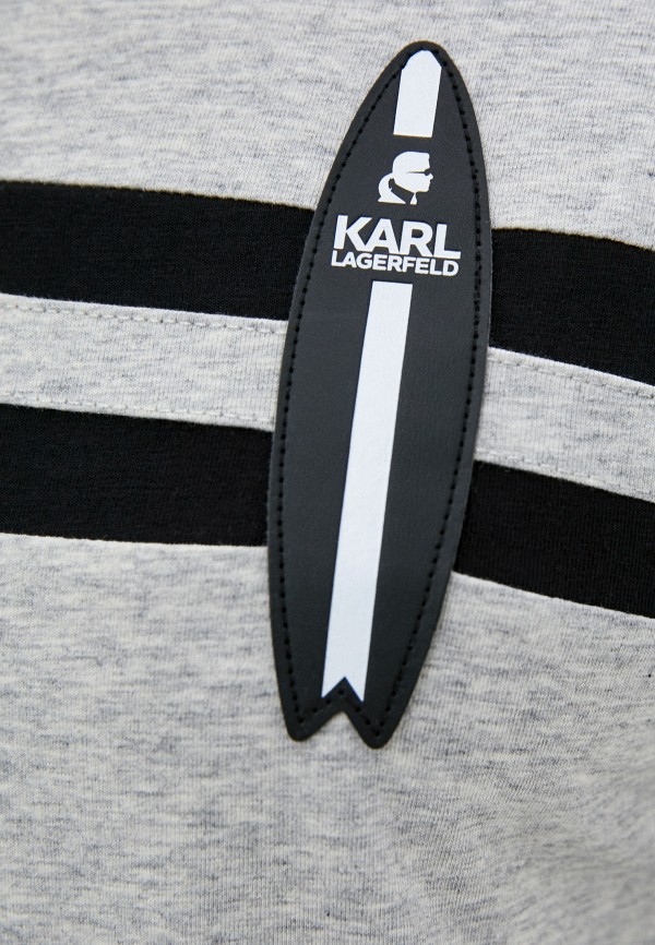 

Футболка Karl Lagerfeld, Серый, Karl Lagerfeld KA025EMLQNB7