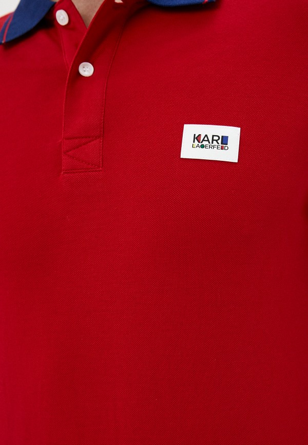 

Поло Karl Lagerfeld, Красный, Karl Lagerfeld KA025EMLQNC1
