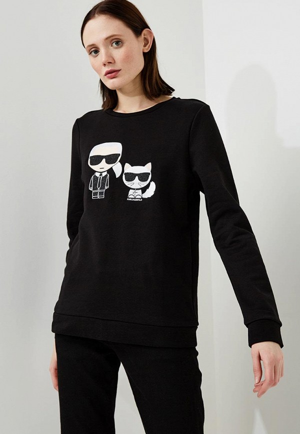 

Свитшот Karl Lagerfeld, Karl Lagerfeld KA025EWAUPN1, Черный