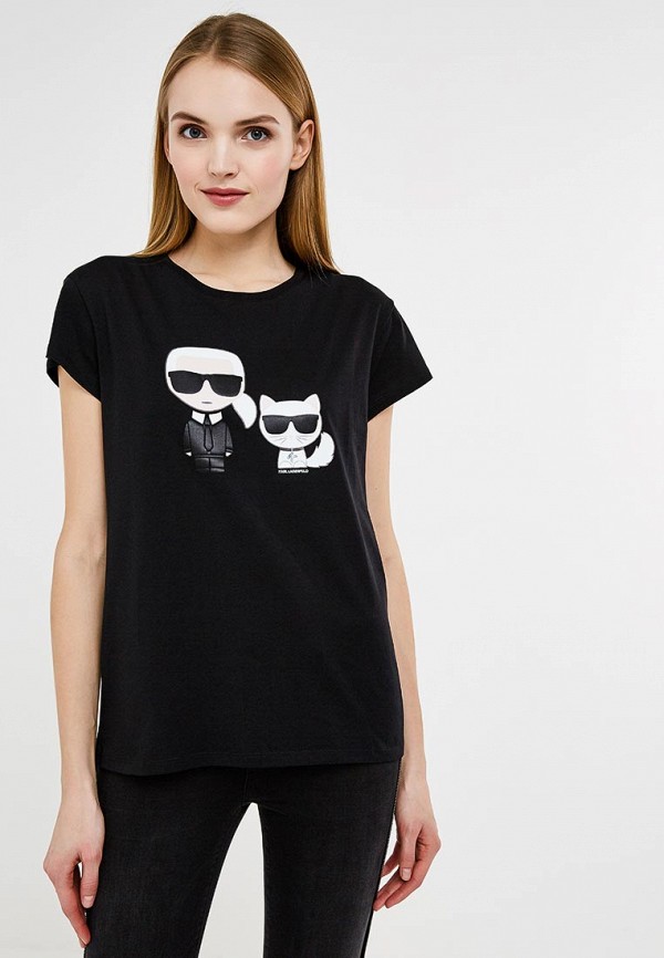 

Футболка Karl Lagerfeld, Черный